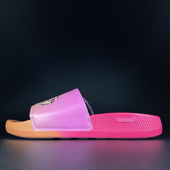 SKECHERS x Snoop Dogg Mr. Bombay Men 10 Slip On Slides Sandal Casual Pink Orange main image 7